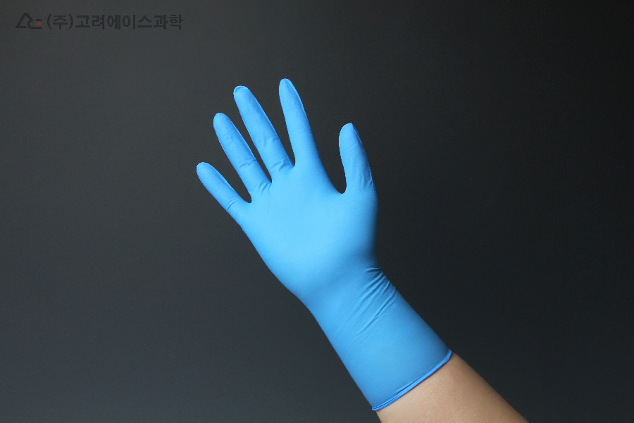 니트릴장갑 파우더프리 블루