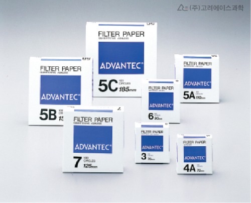 정량 여과지 Advanctec NO. 51 7㎛