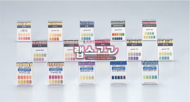 Advantec pH 측정 테스트 페이퍼 북타입 AD-ALB