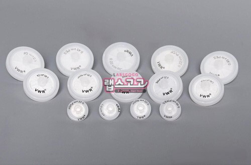 VWR 친수성 PTFE 시린지 필터 VWRI514-1275