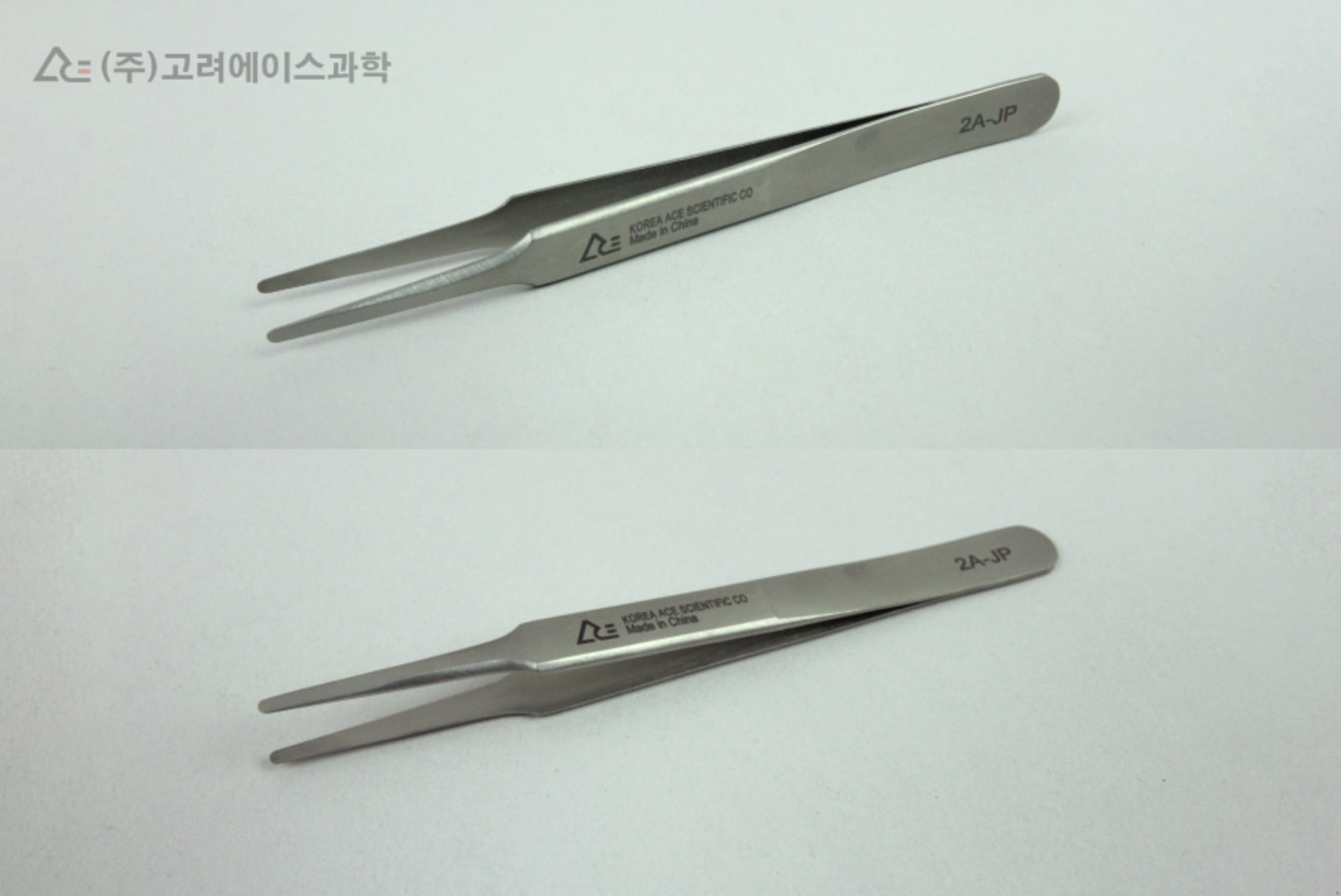 랩터치 초경질 스테인리스 고정밀 포셉 120mm