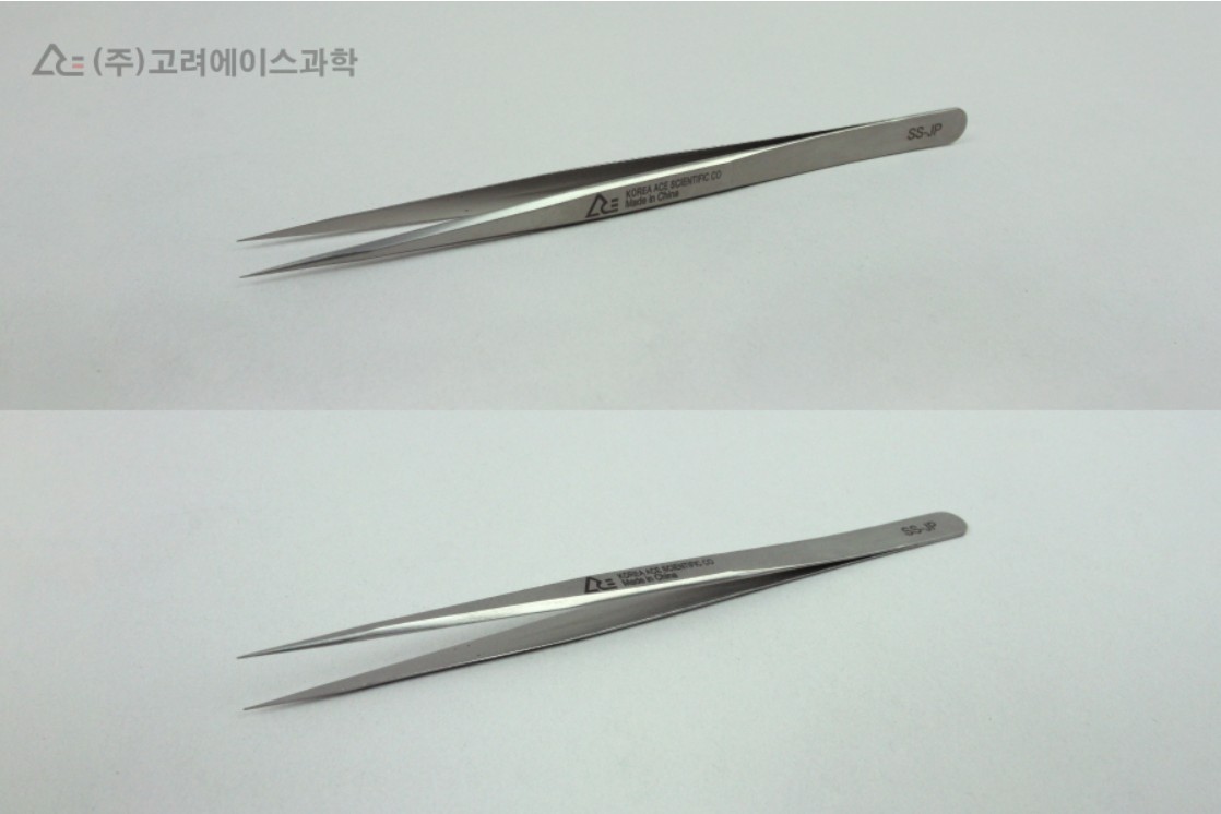 랩터치 초경질 스테인리스 고정밀 포셉 140mm