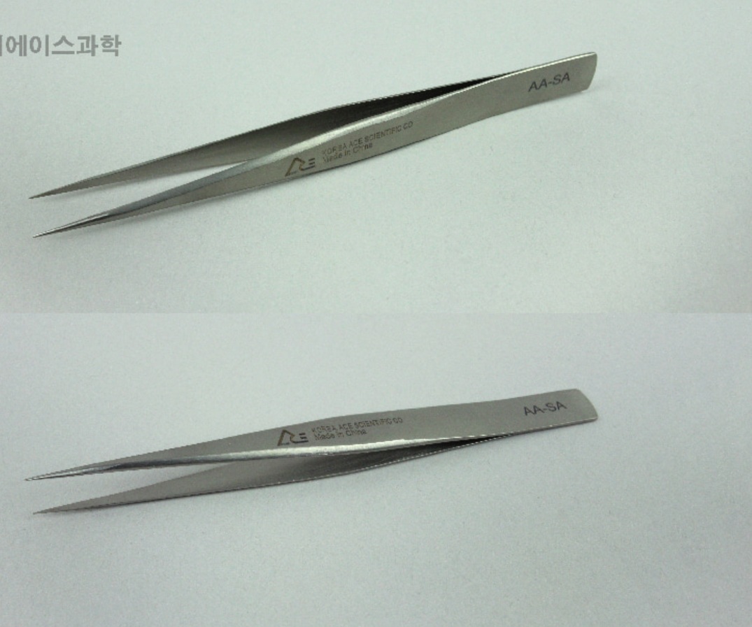 랩터치 초경질 스테인리스 고정밀 포셉 125mm