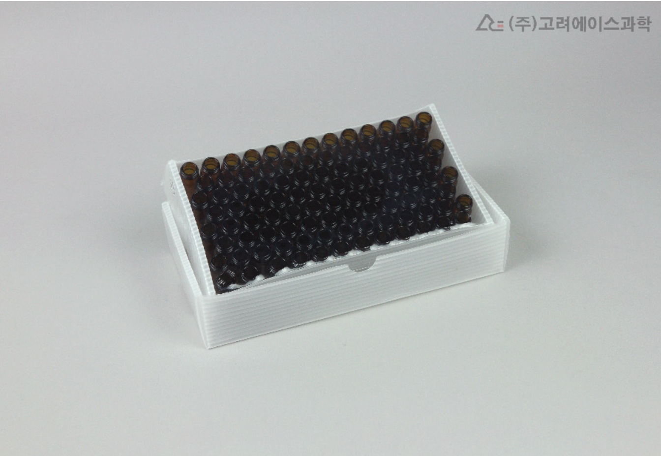 갈색 유리 샘플 바이알 & 테플론 셉타캡 세트