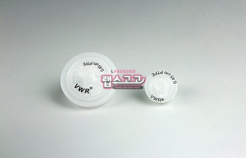VWR 친수성 CA 시린지 필터 25mm